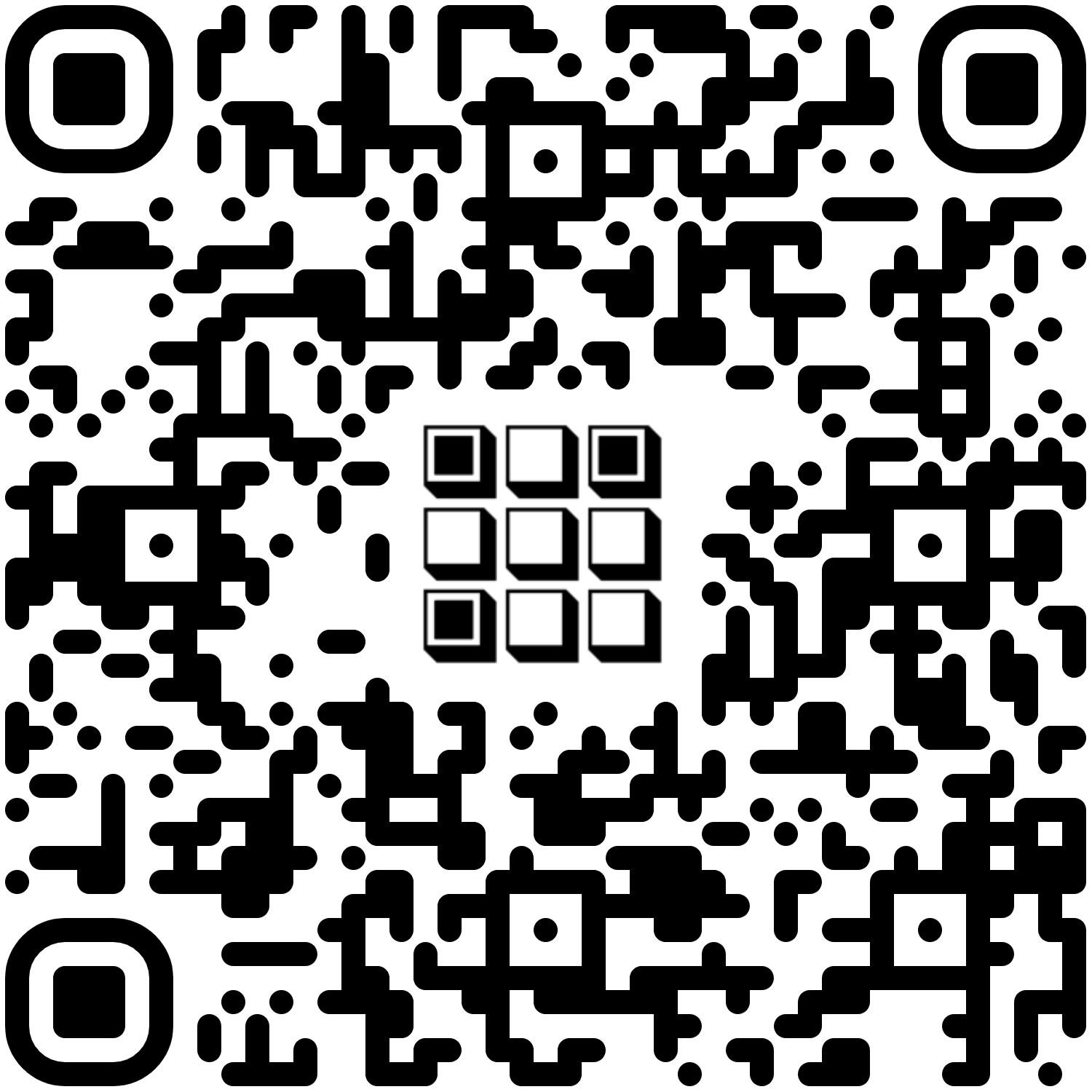 QR Code pour enregistrer les coordonnées de l'agence marketing P3M Project