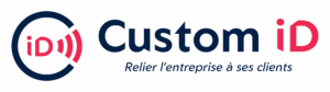 Logo Custom iD - Solution V-Card pour les entreprises et collectivités